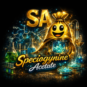 Speciogynine acetate
